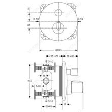 Ideal Standard Смеситель Ceratherm 100 New Easy Box A4659AA