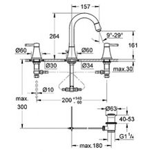 Смеситель Grohe Grandera 20389IG0 для раковины