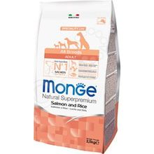 Monge Natural Superpremium Salmon & Rice
