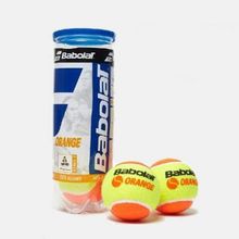 Мяч для большого тенниса BABOLAT Orange,3 шт, войлок, шерсть, резина, желто-оранжевый
