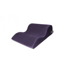 Фиолетовая большая подушка для любви Liberator Retail Hipster с чехлом из вельвета Фиолетовый