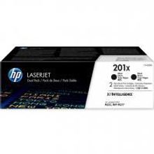 HP 201X, CF400XD картридж чёрный для CLJ M252, M274, M277 (CF400X, 2 шт x 2800 стр)