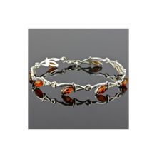 Бусики-Колечки Браслет Янтарь "Медея" арт.ЯК-1537