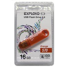 USB флешка 32Gb Exployd Orange 570