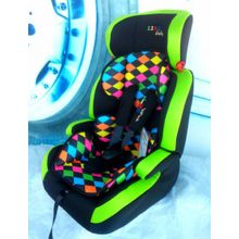 Автокресло LB 515 B Цветной ромб Зеленый