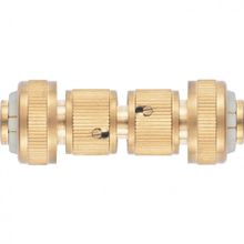 Набор для соединения шлангов 3 4", переходник, 2 соединителя, аквастоп, латунный PALISAD