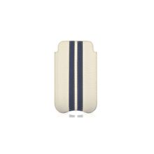 Beyzacases Чехол защитный Beyzacases Slimline Stripes (flo white black) для iPhone 4 BZ16297