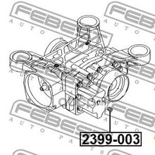 Пробка Сливная Масляного Картера Audi A3 S3 Sportb. Lim. Qu. 2004-2013 [Rdw] Febest арт. 2399003