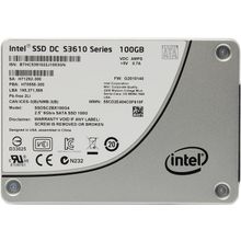 Накопитель   SSD 100 Gb SATA 6Gb s Intel DC S3610 Series   SSDSC2BX100G401   2.5" MLC
