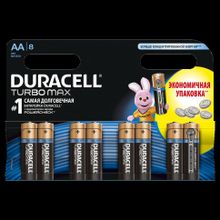 Батарейка DURACELL AA MN1500  TURBO  BL8