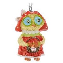 Magic-Time Украшение новогоднее подвесное Сова с корзинкой (42177 )
