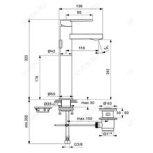 Ideal Standard Смеситель IdealSmart B0460AA