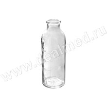 Бутылка стеклянная тип ll-250-2-МТО, для крови, Россия