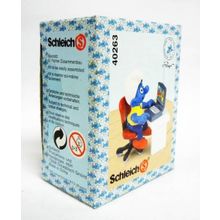 Schleich Смурф у компьютера