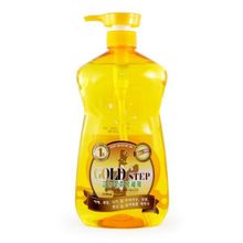 Жидкость для мытья посуды с частицами золота KMPC Gold Step Dishwashing liquid 1,1л