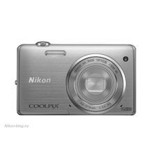 Фотоаппарат Nikon Coolpix S5200 серебро
