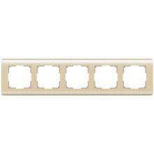 Werkel Рамка Werkel Stream на 5 постов шампань WL12-Frame-05 4690389079160 ID - 243813