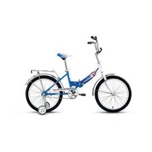 Детский велосипед ALTAIR City boy 20 Compact белый синий 13" рама