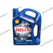 Масло SHELL 5W40 HELIX HX7 4л п с