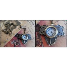 Винтажные часы "кленовый лист"