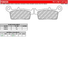 FERODO Тормозные колодки FERODO FDB539P