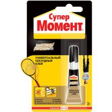 Момент Супер Высокопрочный 3 г единичный блистер