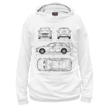 Худи Я-МАЙКА Mercedes-Benz R-Class V251 10