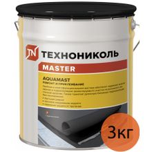 АКВАМАСТ мастика для ремонта и приклеивания (3кг)   AQUAMAST мастика битумная для ремонта и приклеивания (3кг)