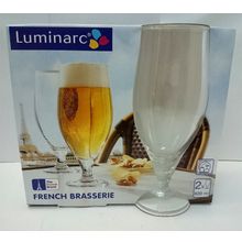 Фужеры для пива Luminarc Diners French Brasserie Французский ресторанчик 620 мл 2 шт. ОСЗ 01303 J2870