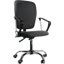 7002746 Офисное кресло Chairman 9801  хром  15-13  серый N-А