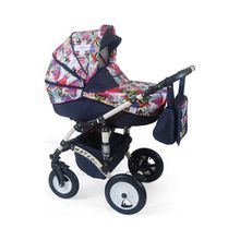 Alis Mateo Lux синий цветочный микс