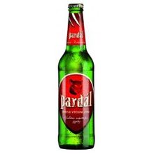 Пиво Пардал, 0.500 л., светлое, стеклянная бутылка, 0