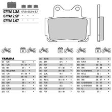 BREMBO Тормозные колодки BREMBO 07YA12SA