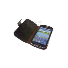 Футляр-книга боковая Borofone Classic leather case для Samsung Galaxy SIII i9300 черный