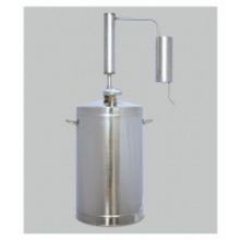 Дистиллятор Первач - Премиум Классик 30Т, домашний 30 л., охладитель с сухопарником, термометр