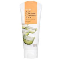 Пенка успокаивающая для умывания с алоэ Welcos Kwailnara Aloe Soothing Cleansing Foam 130мл