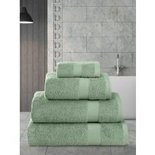 Полотенце махровое "KARNA" AREL 50х100 см цвет зеленый