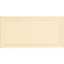 Ape Metro Crema Biselado Brillo 10x20 см