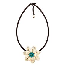 Колье "Цветок", Волны Сиама (арт. 72787-9)