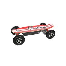 Электроскейт Skatey 800 красно-белый
