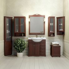 Opadiris Угловой шкаф Клио 32 L нагал, матовое стекло