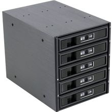 Procase    L3-305-SATA3-BK    HotSwap  корзина  5xSATA SAS