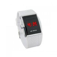 Светодиодные часы - белые