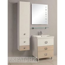 Полка Акватон 85 стеклянная