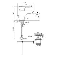 Смеситель Ideal Standard Ceraplan III B0713AA для биде