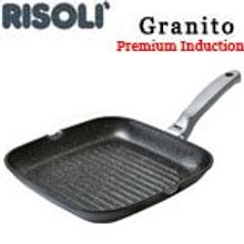 Risoli Сковорода гриль Granito Premium Induction 26 см