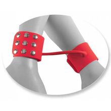  Силиконовые наручники SILICONE CUFFS RED