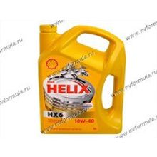 Масло SHELL 10W40 HELIX HX6 SJ CF 4л мин 30% - син