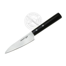 Нож кухонный SS67-0010 Samura 67, овощной, 98 мм, 58 HRC, ABS пластик