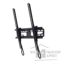 Kromax FLAT-4 black, наст. для TV 22"-65", max 55 кг, 1 ст св., нак. +3 -10 , от ст. 42 мм, max VESA 400x400 мм.